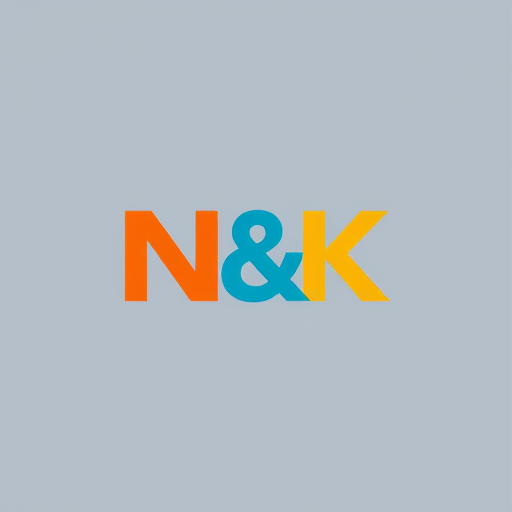 Professional logo design. N&K