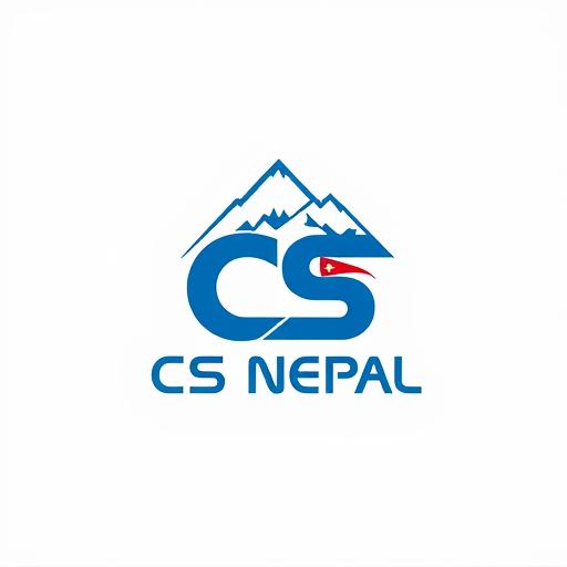 Professional logo design. mine companey name is "CS Nepal" generate a logo