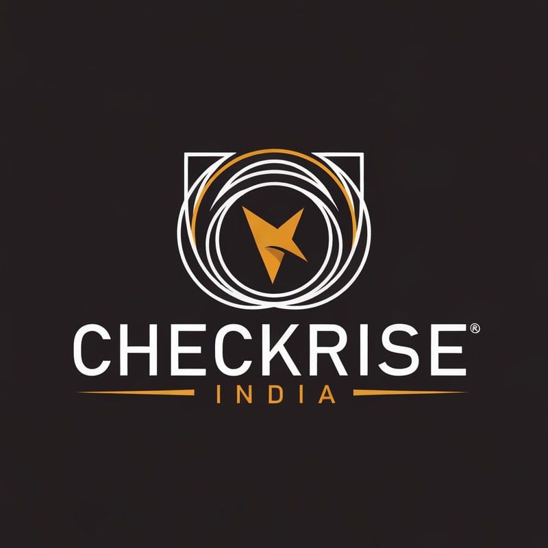 create a corporate logo of a company CHECKRISE INDIA