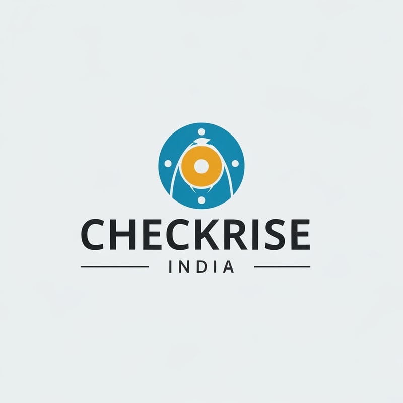 create a corporate logo of a company CHECKRISE INDIA