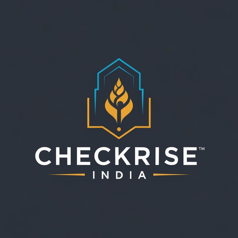 create a corporate logo of a company CHECKRISE INDIA