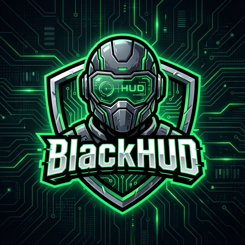 DIFFERENT LOGO FOR YOUTUBE GAMING CHANNEL 'BlackHUD'
