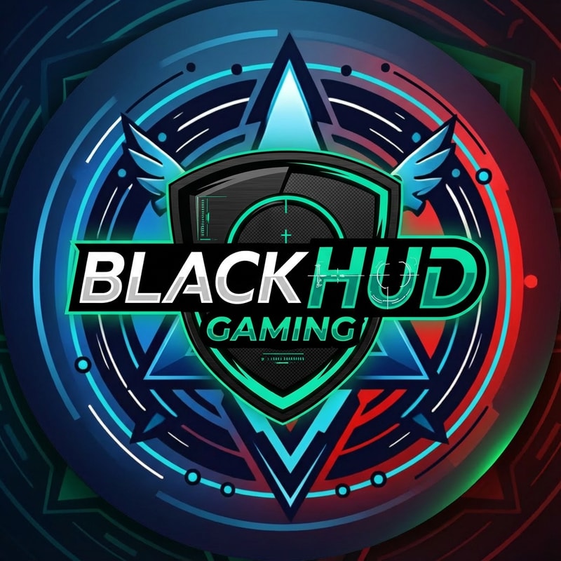 MIX THESE LOGOSSTYLES AND CREATE A NEW LOGO FOR YOUTUBE GAMING CHANNEL 'BlackHUD'