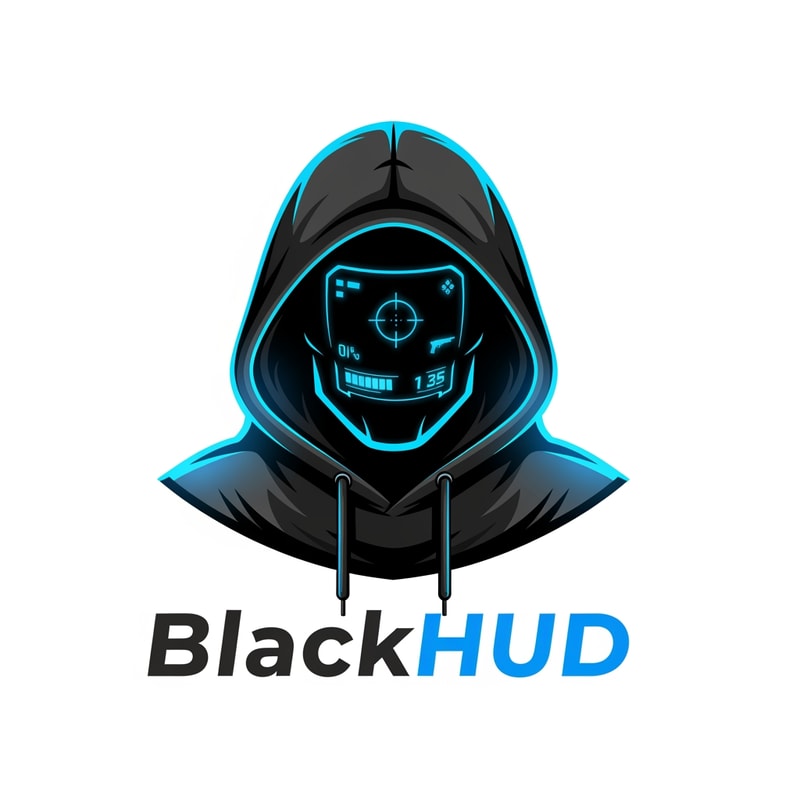 CREATE A NEW LOGO FOR YOUTUBE GAMING CHANNEL 'BlackHUD'