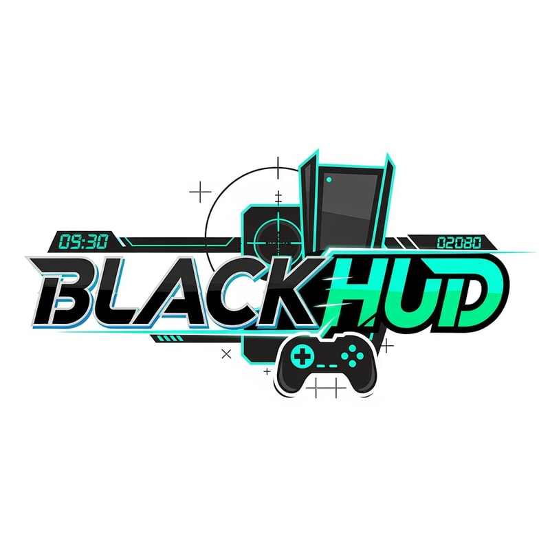 CREATE A NEW LOGO FOR YOUTUBE GAMING CHANNEL 'BlackHUD'