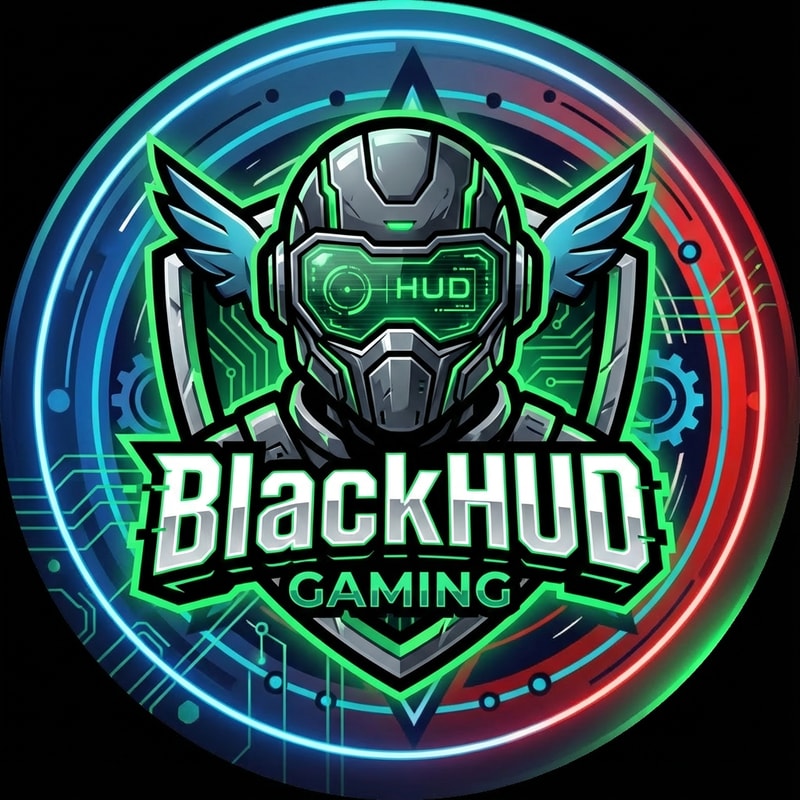 MIX AND CREATE A DIFFERENT LOGO FOR YOUTUBE GAMING CHANNEL 'BlackHUD'