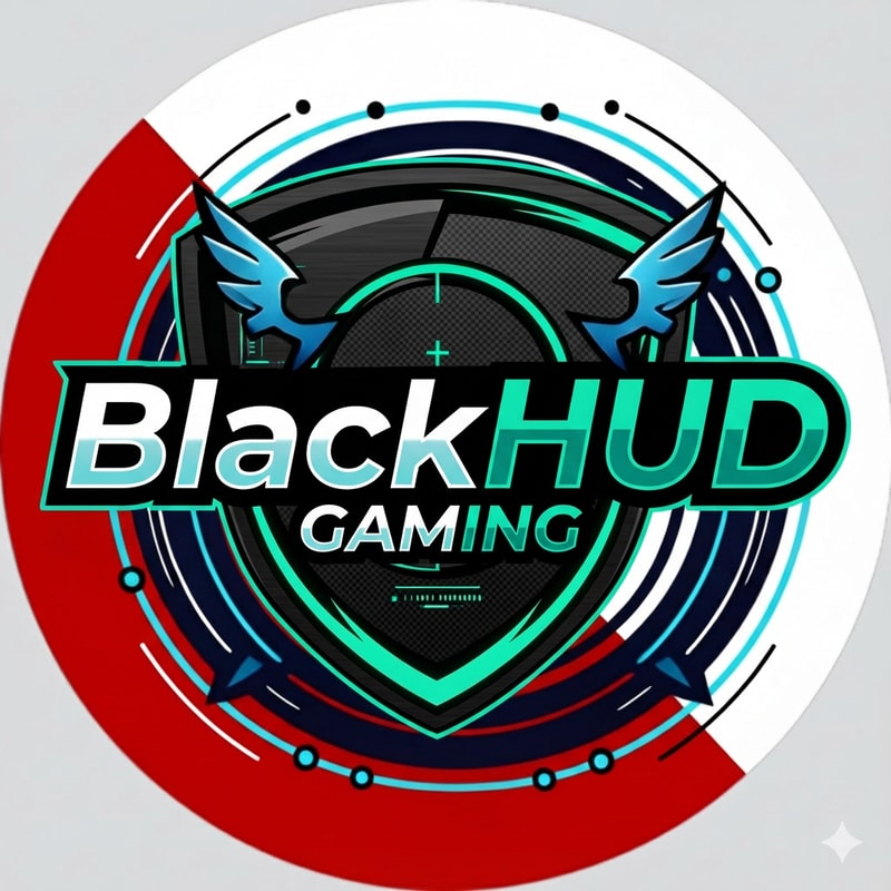 MIX THESE LOGOSSTYLES AND CREATE A NEW LOGO FOR YOUTUBE GAMING CHANNEL 'BlackHUD'