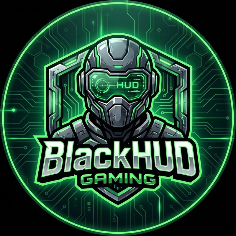 MIX AND CREATE A DIFFERENT LOGO FOR YOUTUBE GAMING CHANNEL 'BlackHUD'