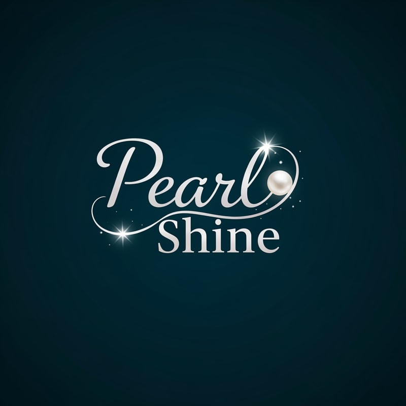 create logo for the name Pearl Shine
