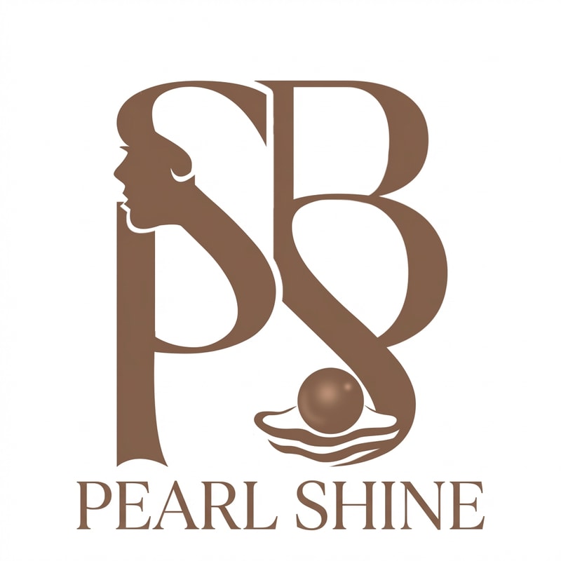 this same photo but remove BS
so logo name is Pearl Shine 
you idea logo please