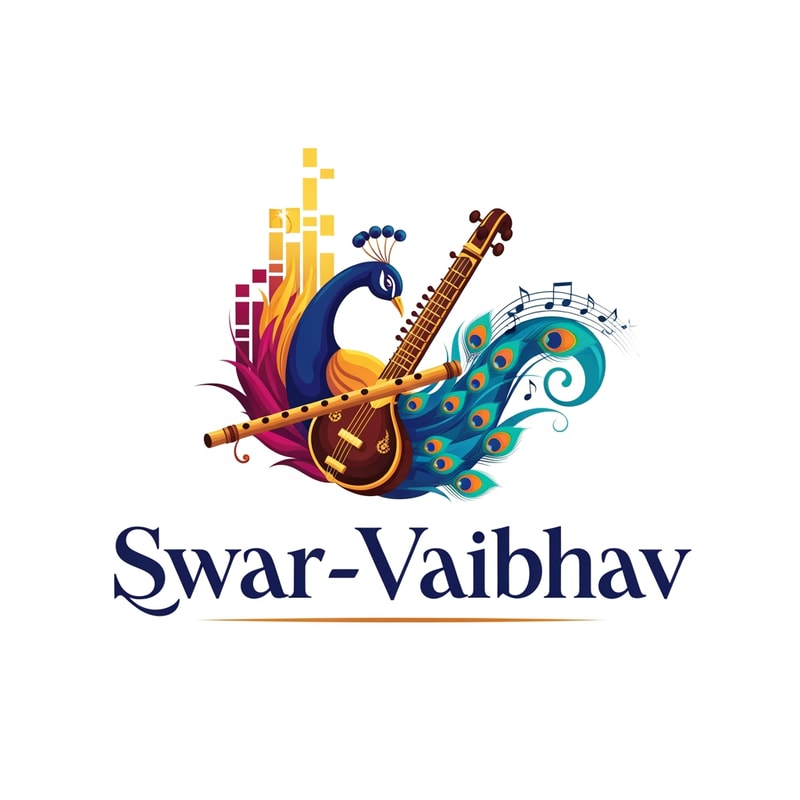 "સ્વર-વૈભવ"

make lofo of this (it is a gujarati music event so make according this)