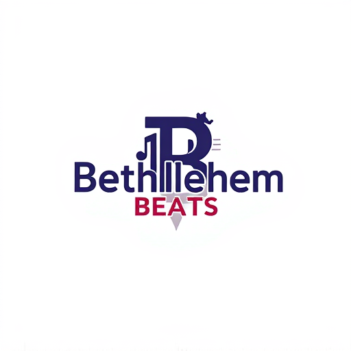 Professional logo design. Design a logo for Bethlehem Beats. music based logo. Logo must be focused on letter B. add music symbol to emphasise 