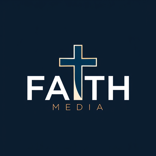 Professional logo design. design a logo for faith media with a cross incorporated in a seemless way