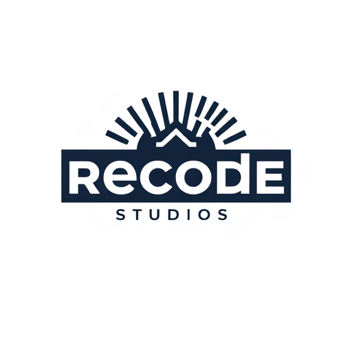 Professional logo design. Recode studios brand