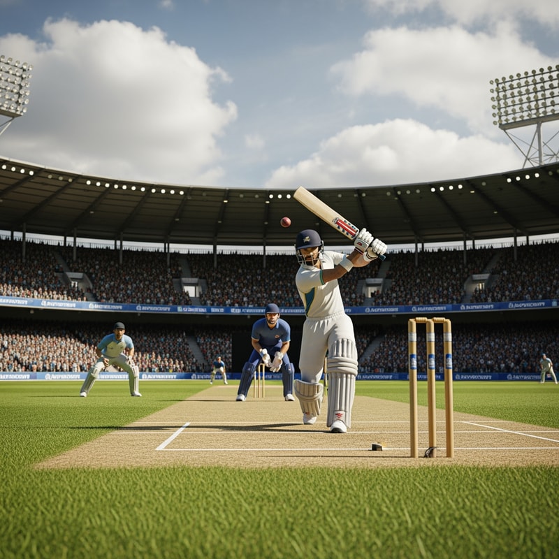 3D CRICKET GAME