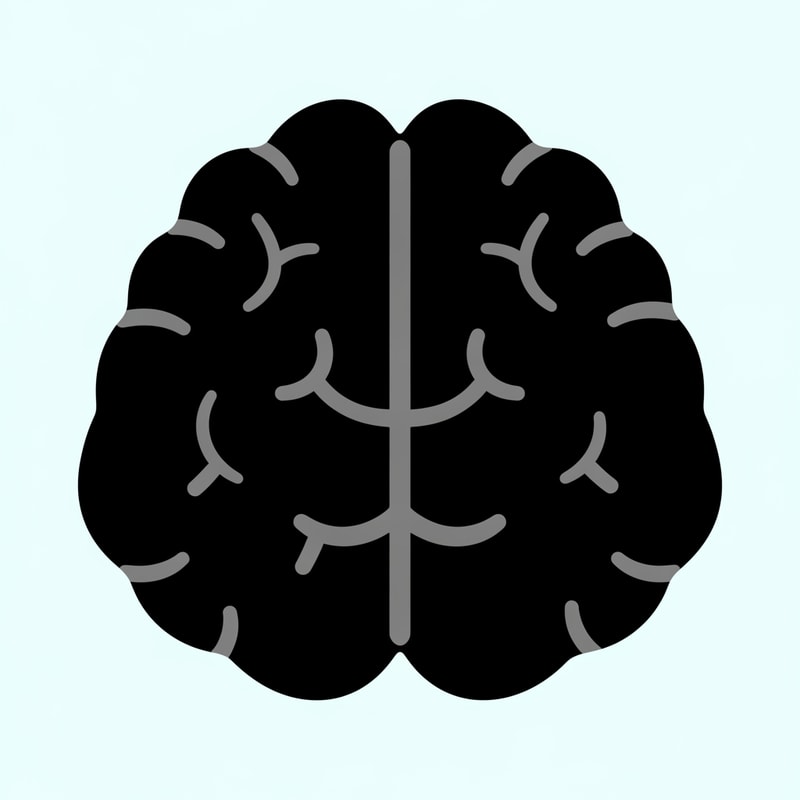 can you create a flat vector icon roblox style with a black icon of a brain