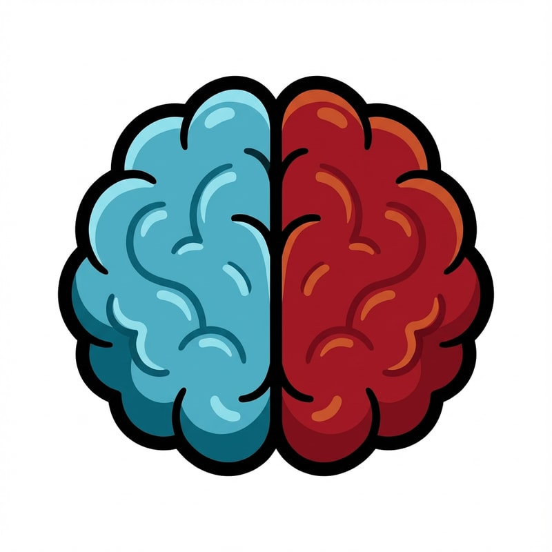 create a brain

The attached image represents the overall artistic style and aesthetic. Use it as a reference for visual consistency and design language. Do not replicate these images directly, but capture the general artistic direction and style.

General color scheme includes: #50b4c8, #c85028, #14a0c8, #a01428, #006478

And follow these custom instructions: create cartoonish vector icons 