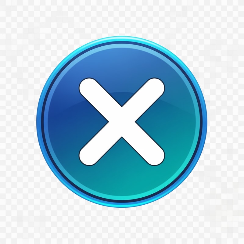 make a videogame close button dont put any words just a button make it cartoonish but slightly cool modern looking with a transparent background