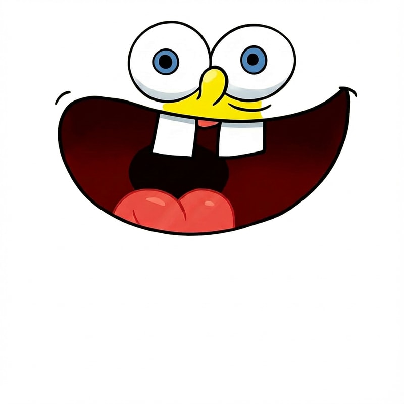 center the face and remove the yellow skin and DO NOT change ABSOLUTELY NOTHING ELSE