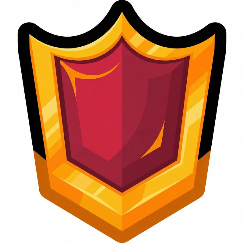 give this shield the same color scheme as the crown DO NOT CHANGE ANYTHING ELSE
