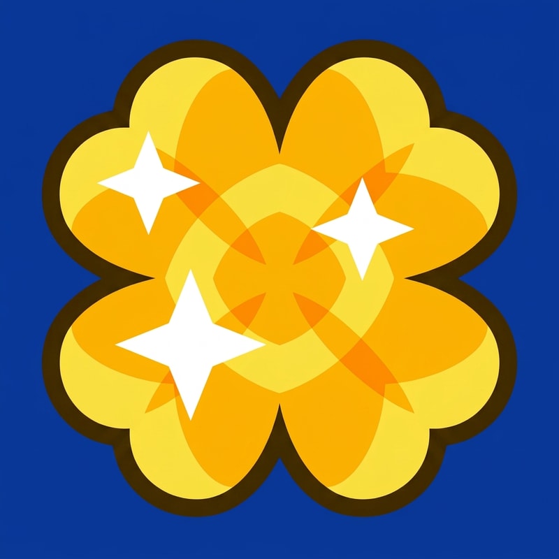 swap this purple clover with this gold clover DO NOT CHANGE ANYTHING ELSE