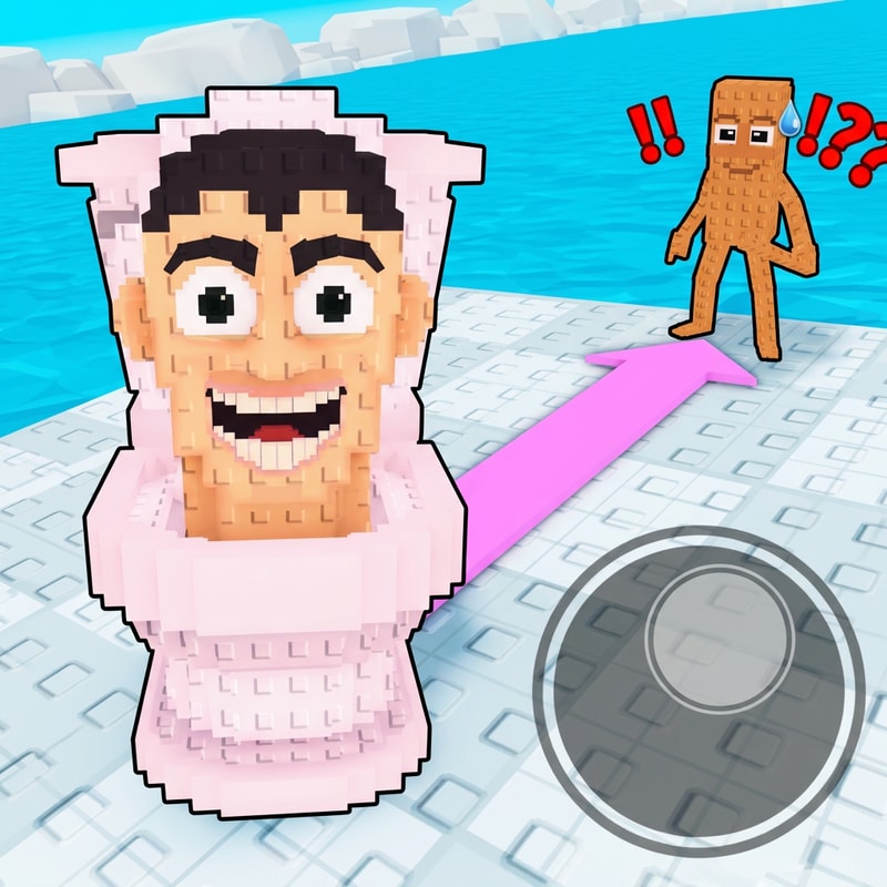 replace the bunny penguin with this brainrot and replace the red penguin with this brainrot do not alter the scene/positioning/size increase the image quality slightly to 1080p
