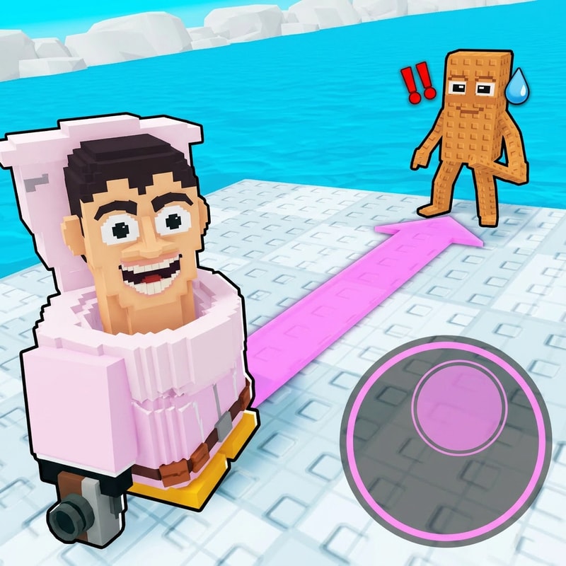 replace the bunny penguin with this brainrot and replace the red penguin with this brainrot do not alter the scene/positioning/size increase the image quality slightly to 1080p