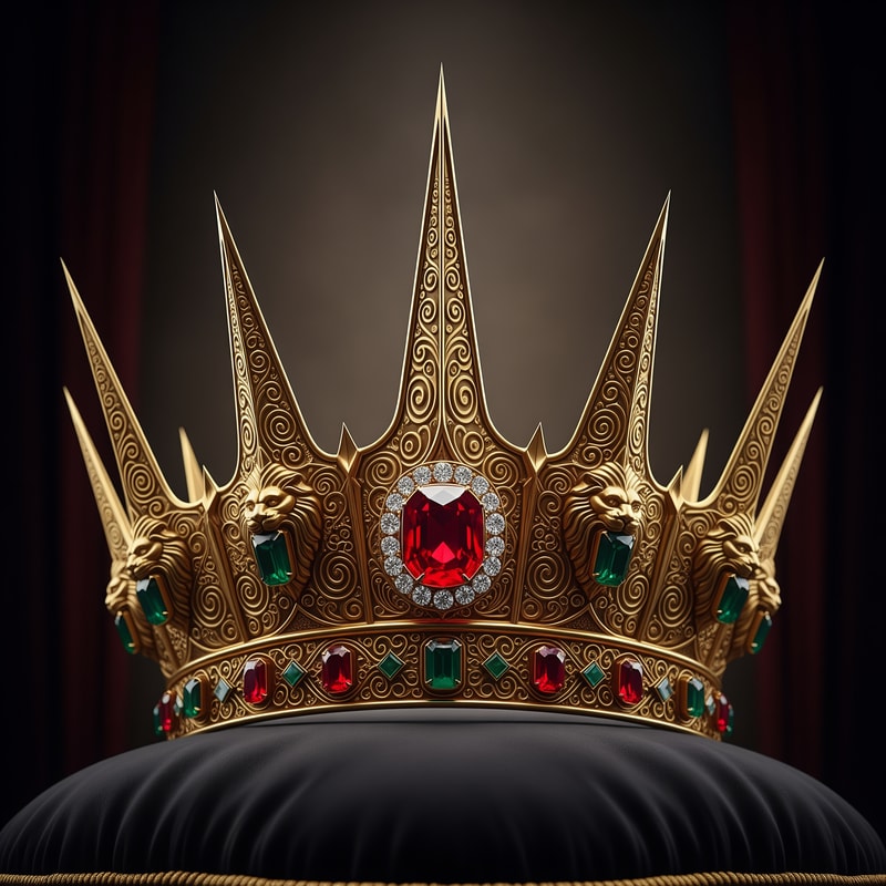 make this crown look more bold looking