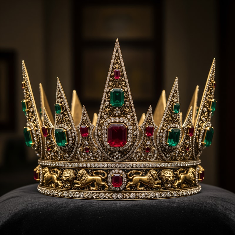 make this crown look more bold looking