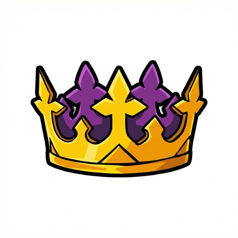 make this crown look more bold/cartoonish looking