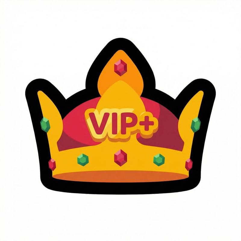 make this crown look VIP+ do not change the art style or dramastically alter features or the style