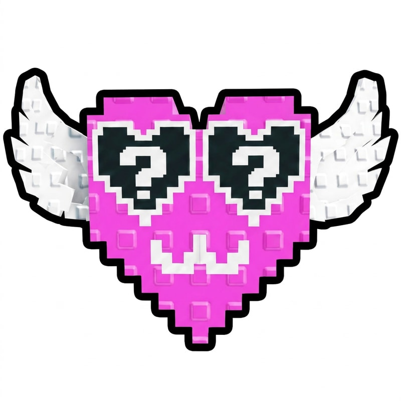 make this lucky block face forward DO NOT TOUCH THE OUTLINE THICKNESS  DO NOT CHANGE ANYTHING ELSE