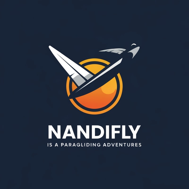 NANDIfly  IS A PARAGLIDING ADVENTUREs logo