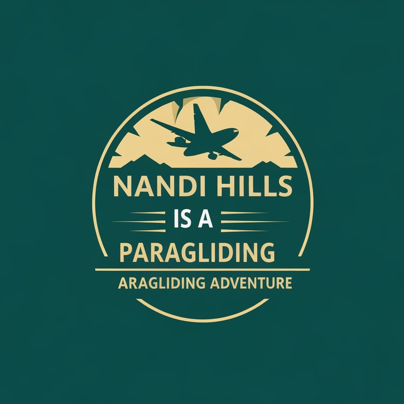 NANDI HILLS IS A PARAGLIDING ADVENTURE logo