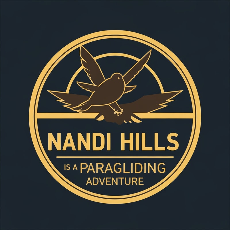 NANDI HILLS IS A PARAGLIDING ADVENTURE logo