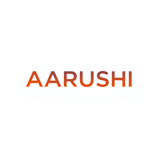Professional logo design. AARUSHI