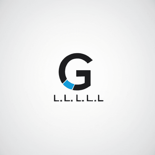 Professional logo design. A combination of the letters G and L <lora:sdxlbase20:1>