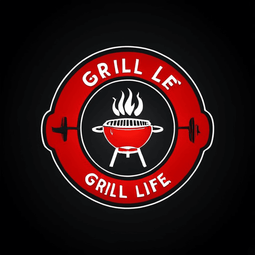 Professional logo design. Grill Life <lora:sdxlbase20:1>