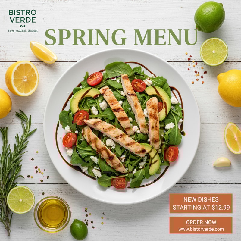 You design me different types of restaurant posters. The posters must be unique. I will give these designs to the client.