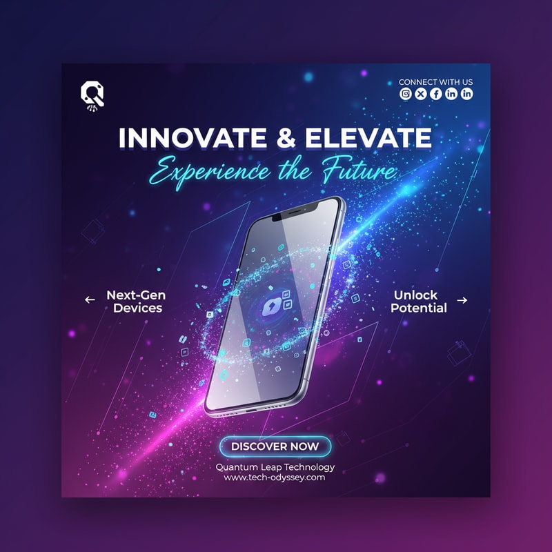 You design me a creative social media poster. Design my social media poster with beautiful headlines. I will give these designs to the client. So the designs have to be unique.