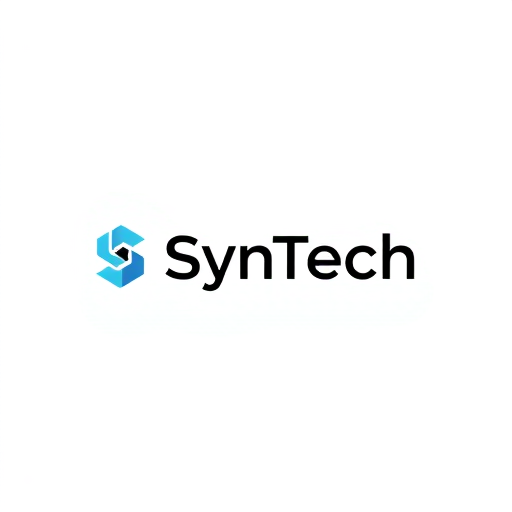 Professional logo design. Logo Design:Design a professional, minimalist, pixel-perfect technology logo for a brand named SynTech. The logo must be extremely precise, geometric, balanced, and technical, conveying modernity, intelligence, efficiency, and system-level thinking. The style must be futuristic, clean, flat, and suitable for IT, software, or technology branding.Canvas & Composition:Square canvas, minimum 1024x1024 pixelsSymbol should occupy roughly 40–50% of the width, wordmark 50–60%Perfect horizontal and vertical alignment; all elements must sit on the same baselineMargins: at least 20 pixels on all sidesLegible and sharp at small sizes (minimum 64x64 px)Symbol Design:Abstract geometric icon inspired by synchronization, networks, integration, and digital flowOptional subtle reference to the letters S or T using negative spaceUse precise angles: 30°, 45°, or 90° increments onlyLine stroke: 6–8 pixels on 500px scale; consistent throughoutCorners: sharp by default, rounded only if radius ≤ 4pxSymmetry where appropriate; asymmetry only for emphasisNegative space deliberate, no more than 30% of the symbolWordmark Typography:Text: SynTech, capital S and TGeometric sans-serif font, pixel-perfect renderingLetter spacing: +2 px on a 500px wide canvasStroke weight: match symbol line widthX should have sharper diagonals at exactly 45°Baseline aligned exactly with bottom of symbolColor Palette:Primary: black (#000000) and white (#FFFFFF)Optional accent: electric blue (#0077FF) or cyan (#00FFFF), applied sparingly (max 20% of logo)No gradients or shading unless linear and aligned perfectly along 0°, 45°, or 90°Scaling & Responsiveness:Must remain clear and legible at 64x64 px, 128x128 px, and 512x512 pxSymbol alone must be recognizable as a standalone iconProportions between symbol and wordmark must remain consistent when scalingFinal Instructions:All edges crisp, aligned pixel-perfectlyAvoid mascots, 3D effects, shadows, textures, clutter, or decorative elementsDesign must feel precise, professional, intelligent, premium, and timelessFuturistic and technical, not playful or trendy