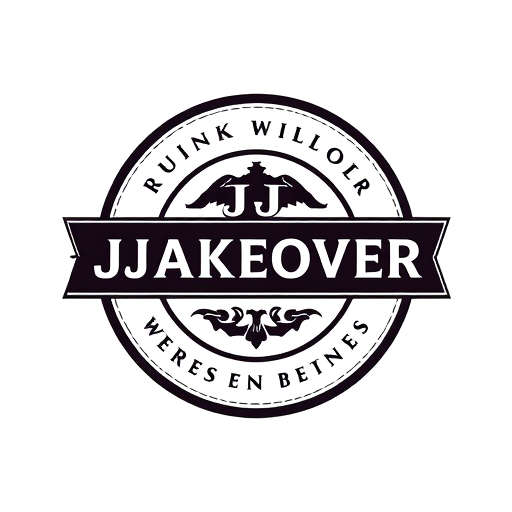 Professional logo design. JJ MAKEOVER round