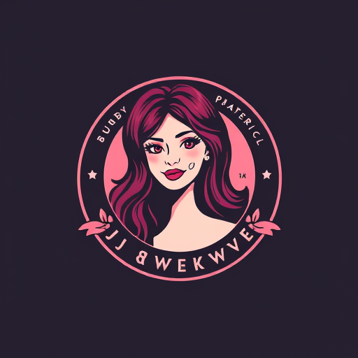 Professional logo design. JJ MAKEOVER round girl s