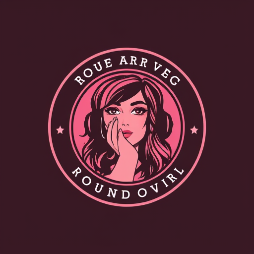 Professional logo design. JJ MAKEOVER round girl s