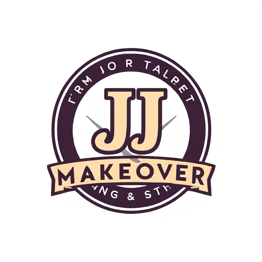 Professional logo design. JJ MAKEOVER