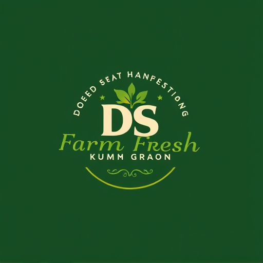 Professional logo design. DS Farm Fresh 