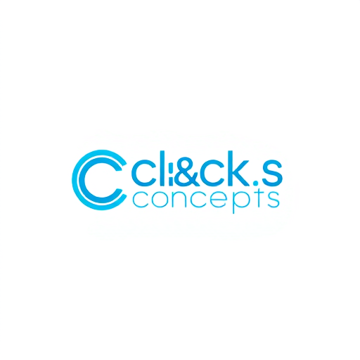Professional logo design. Act as a highly experienced graphic designer with 25 years of expertise in creating logos for startups. Design a logo for 'Clicks & Concepts,' an event management company specializing in private birthdays, corporate events, and photoshoots. The logo should combine a Wordmark and logo mark highligting the Letters C, &, C to reflect the startup's dynamic identity. Use sky blue as the primary color, and suggest a complementary color combination that works well with it. Focus on a vibrant color palette that appeals to younger audiences. The design should balance playfulness with professionalism to resonate with both corporate and private clients.