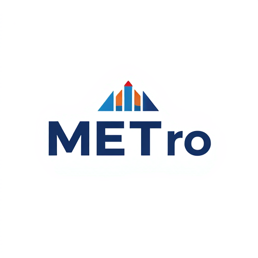 Professional logo design. METro