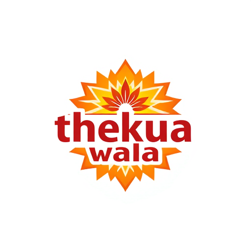 Professional logo design. i want to make logo for brand "thekua wala" give indian look