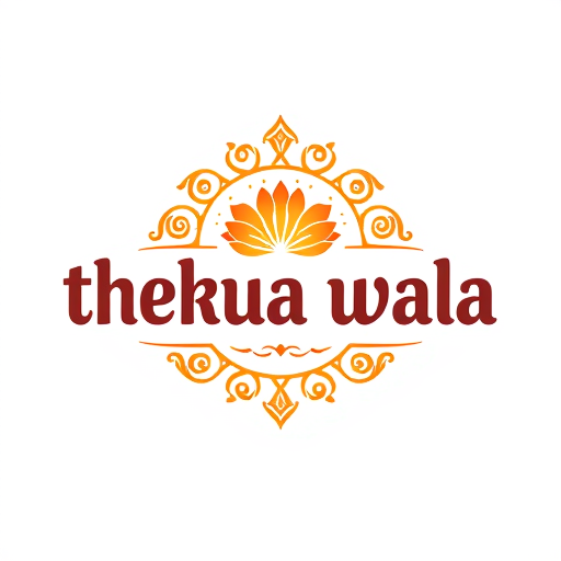 Professional logo design. i want to make logo for brand "thekua wala" give indian traditonal look